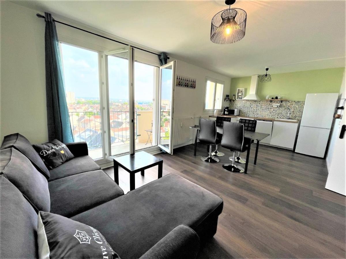 Brossolette Appartement T2 Spacieux Et Lumineux Balcon Vue Degagee Реймс Экстерьер фото